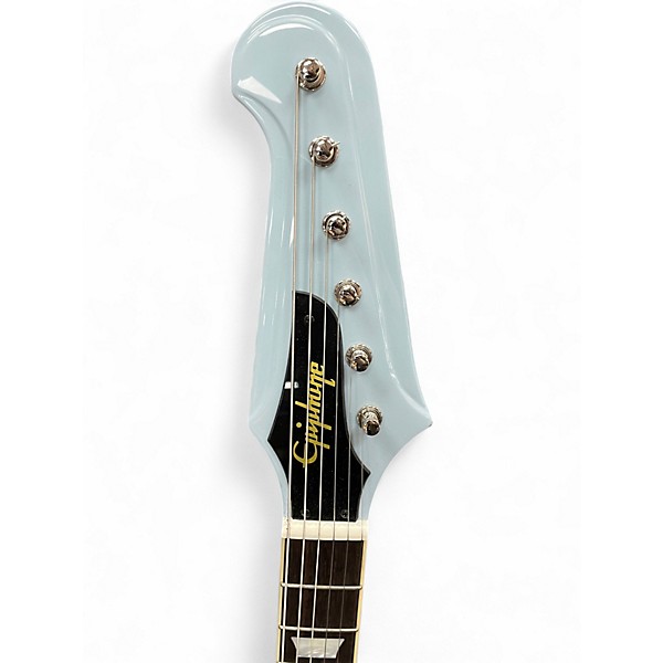 Used Epiphone 1963 REISSUE FIREBIRD V Frost Blue Solid Body Electric Guitar
