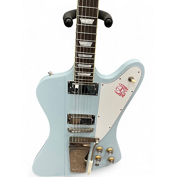 Used Epiphone 1963 REISSUE FIREBIRD V Frost Blue Solid Body Electric Guitar