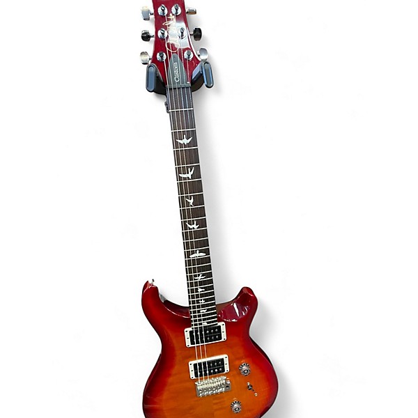 Used 2018 PRS S2 Custom 24 Dark Cherry Burst Solid Body Electric Guitar