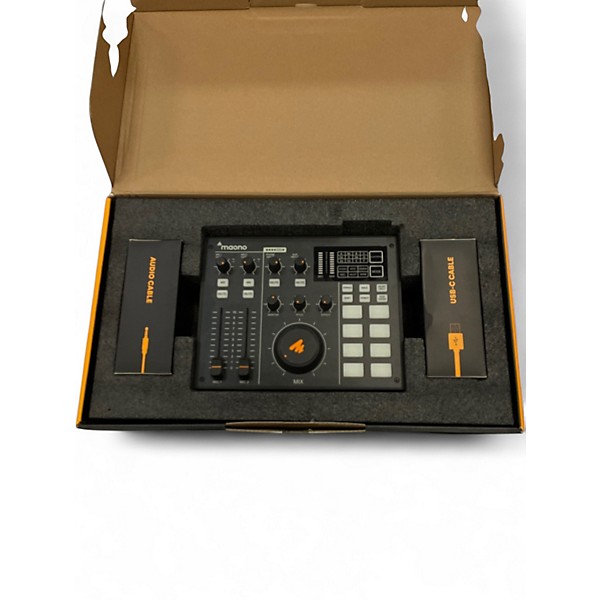 Used maono MAONOCASTER All-In-One Podcast Production Studio MultiTrack Recorder