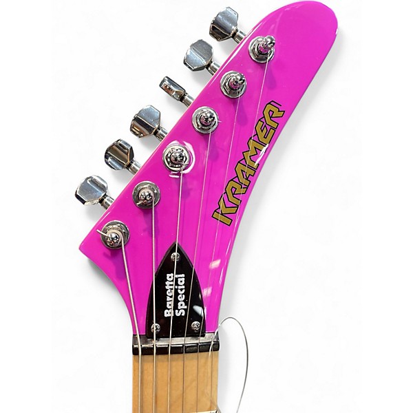Used Kramer BARETTA SPECIAL Purple Solid Body Electric Guitar