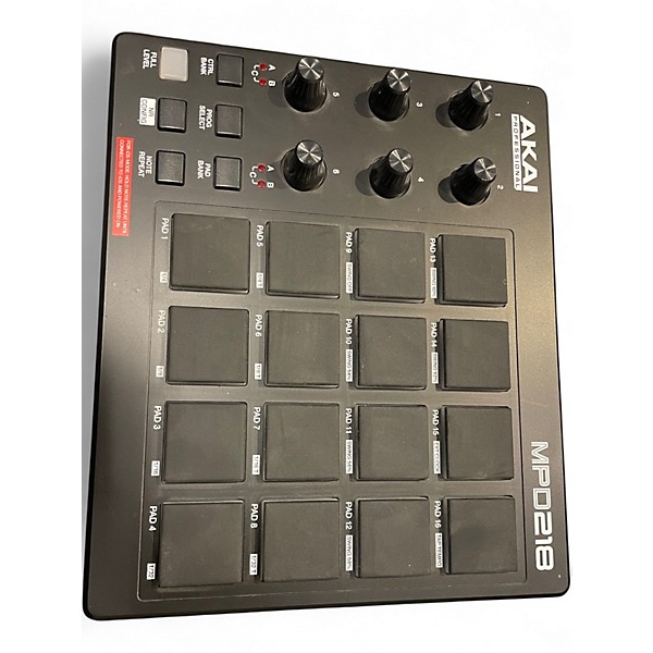 Used Akai Professional MPD218 MIDI Controller