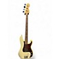 Used 1999 Fender American Standard Precision Bass Olympic White Electric Bass Guitar thumbnail