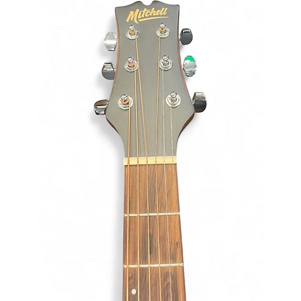 Used Mitchell T233E Natural Acoustic Guitar