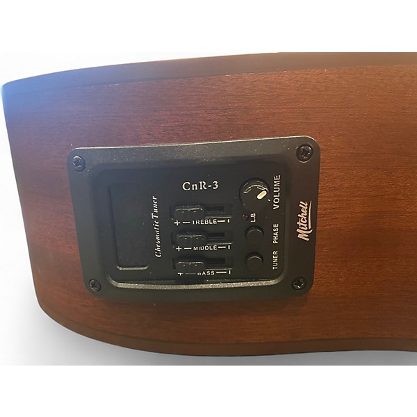 Used Mitchell T233E Natural Acoustic Guitar