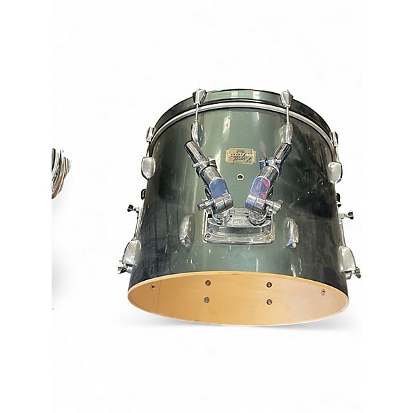 Used Pearl 5 Piece Export Blue Drum Kit