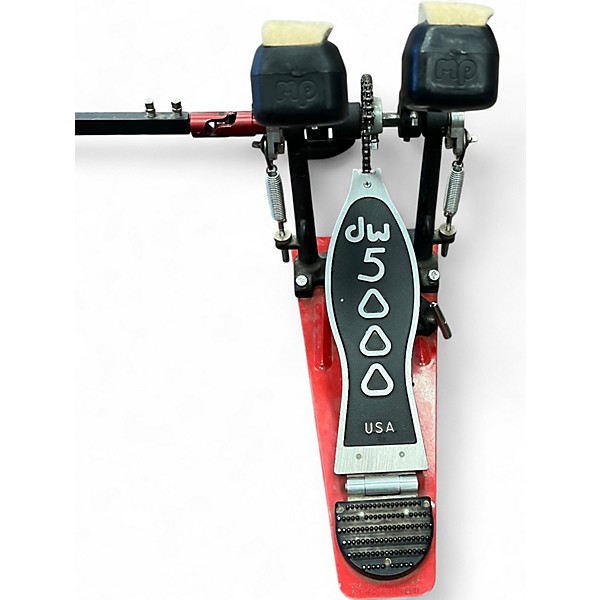 Used DW 5000 Series Double Double Bass Drum Pedal