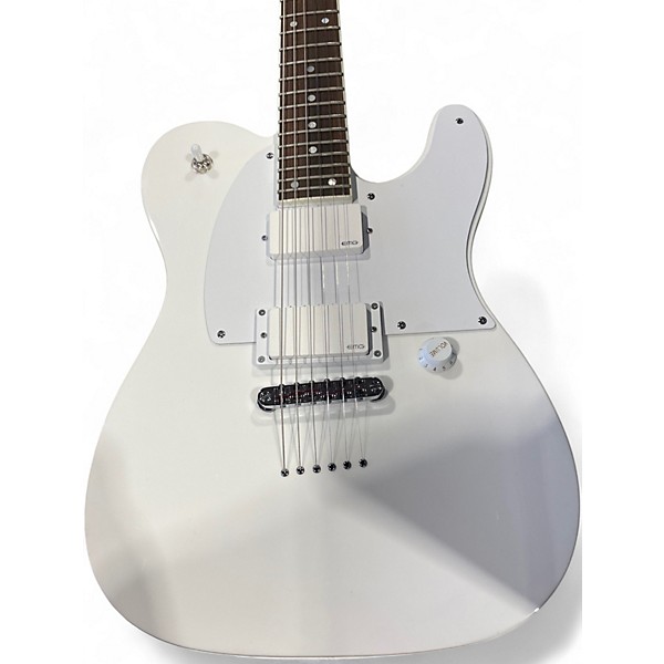 Used ESP LTD TED-600T WHITE Solid Body Electric Guitar