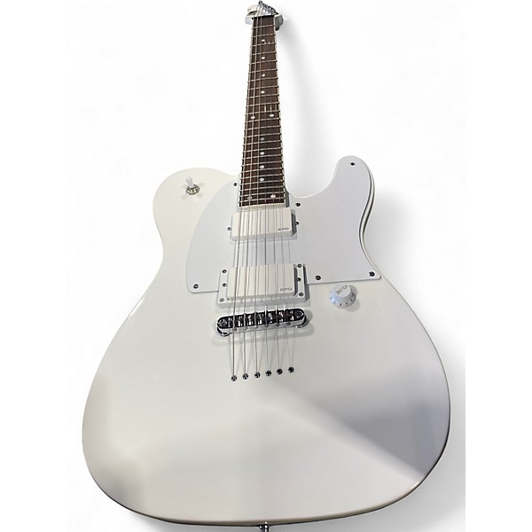Used ESP LTD TED-600T WHITE Solid Body Electric Guitar