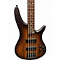 Used Ibanez SR500EZW Flat Brown Burst Electric Bass Guitar