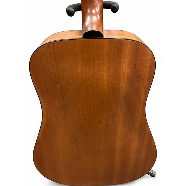 Used Guild D4 NT Left Handed Natural Acoustic Guitar