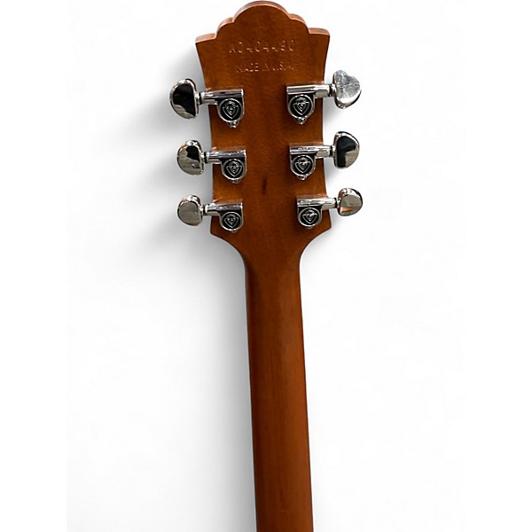 Used Guild D4 NT Left Handed Natural Acoustic Guitar