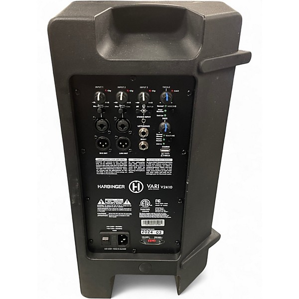 Used Harbinger VARI V2410 Powered Speaker