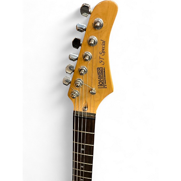 Used Hohner ST SPECIAL Black Solid Body Electric Guitar