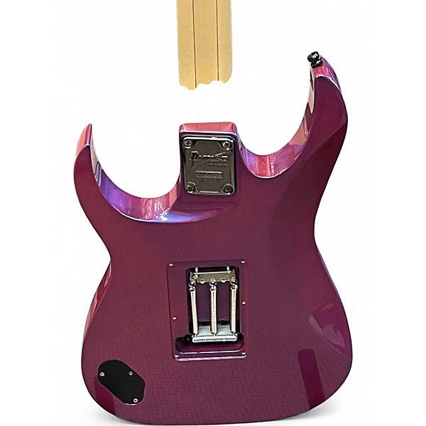 Used Ibanez RG550 GENESIS PURPLE NEON Solid Body Electric Guitar