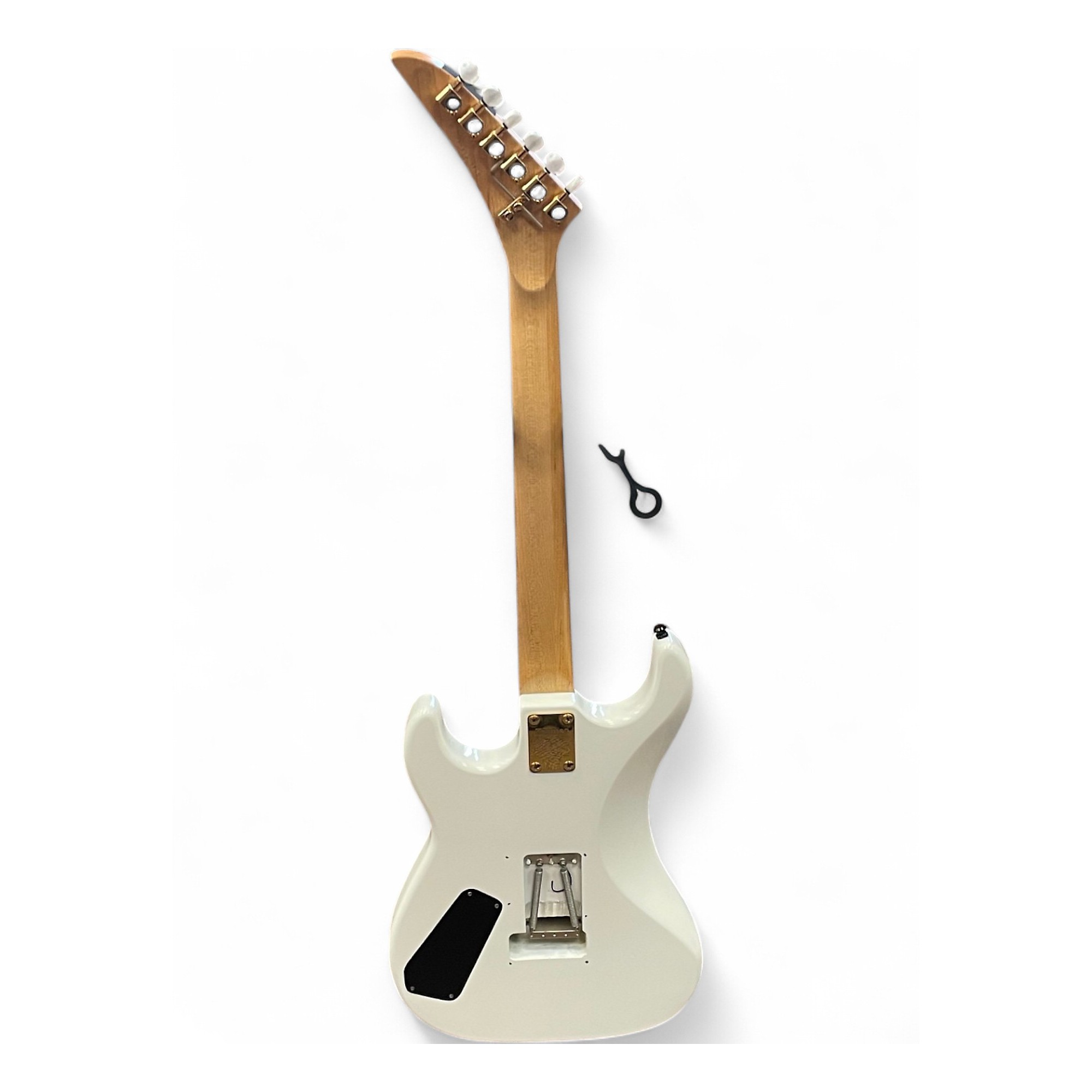 Used Kramer JS JERSEY STAR RICHIE SAMBORA Alpine White Solid Body