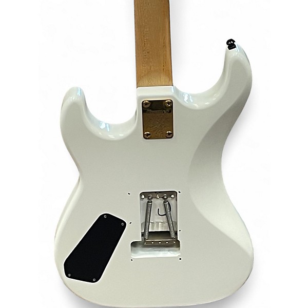 Used Kramer JS JERSEY STAR RICHIE SAMBORA Alpine White Solid Body Electric Guitar