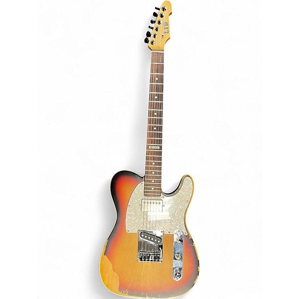 Used ESP LTD TE202 Sunburst Solid Body Electric Guitar