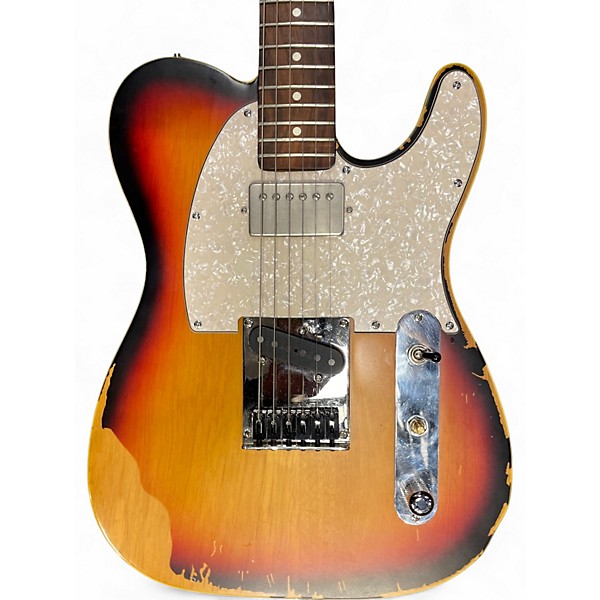 Used ESP LTD TE202 Sunburst Solid Body Electric Guitar