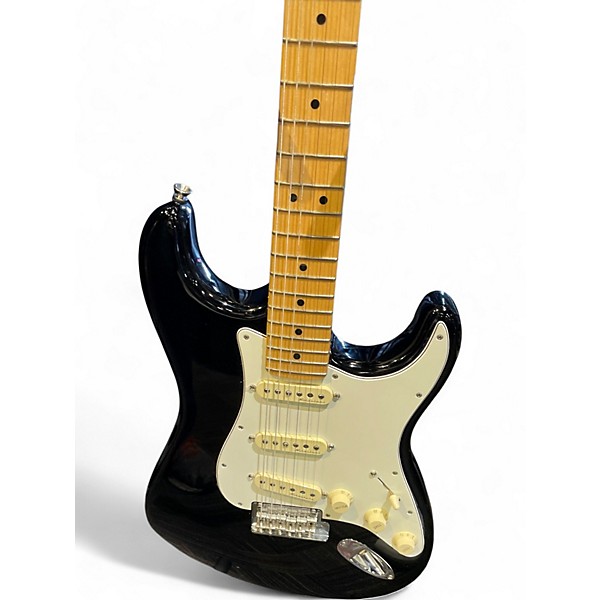 Used Fender American Elite Stratocaster Black Solid Body Electric Guitar