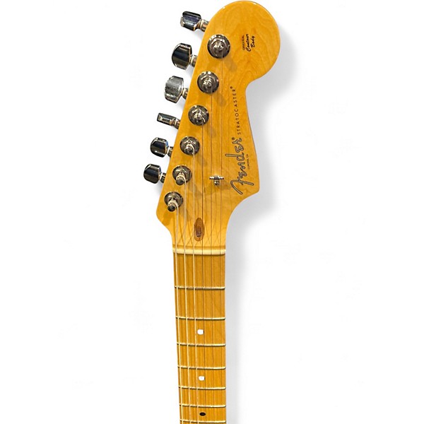 Used Fender American Elite Stratocaster Black Solid Body Electric Guitar