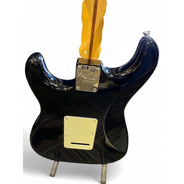 Used Fender American Elite Stratocaster Black Solid Body Electric Guitar