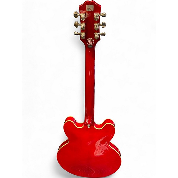 Used Epiphone Marty Schwartz ES-335 Cherry Hollow Body Electric Guitar