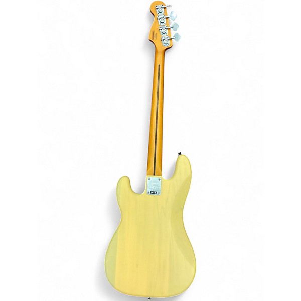 Used Squier 40th Anniversary P Bass Vintage Blonde Electric Bass Guitar
