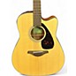 Used Yamaha FGX800C Natural Acoustic Electric Guitar