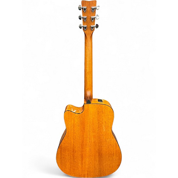 Used Yamaha FGX800C Natural Acoustic Electric Guitar