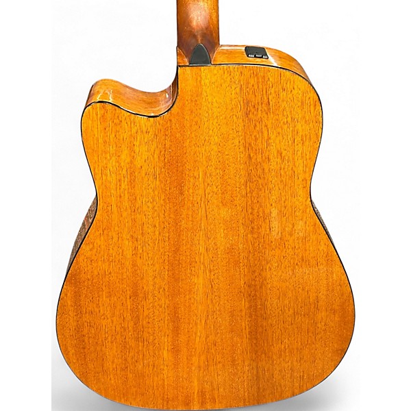 Used Yamaha FGX800C Natural Acoustic Electric Guitar