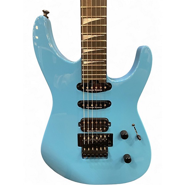 Used Jackson American Series Soloist St. 3 Riviera Blue Solid Body Electric Guitar