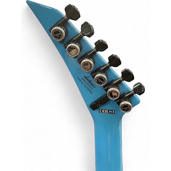 Used Jackson American Series Soloist St. 3 Riviera Blue Solid Body Electric Guitar