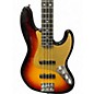 Used 2025 Fender AMERICAN ULTRA II 2 Tone Sunburst Electric Bass Guitar