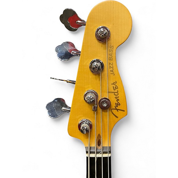 Used 2025 Fender AMERICAN ULTRA II 2 Tone Sunburst Electric Bass Guitar