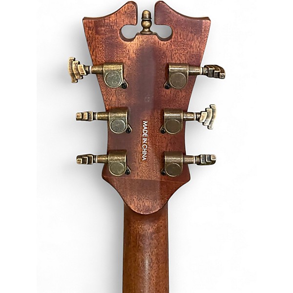 Used D'Angelico Premier Bowery Iced Tea Burst Acoustic Electric Guitar