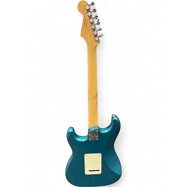 Used Fender American Elite Stratocaster Ocean Turquoise Solid Body Electric Guitar
