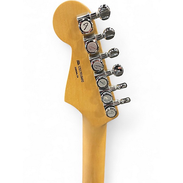 Used Fender American Elite Stratocaster Ocean Turquoise Solid Body Electric Guitar