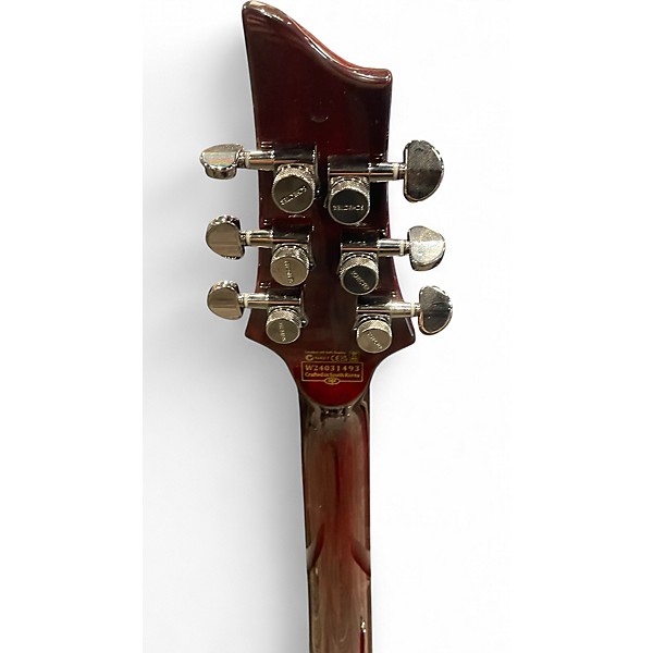 Used Schecter Guitar Research Hellraiser C1 Black Cherry Solid Body Electric Guitar