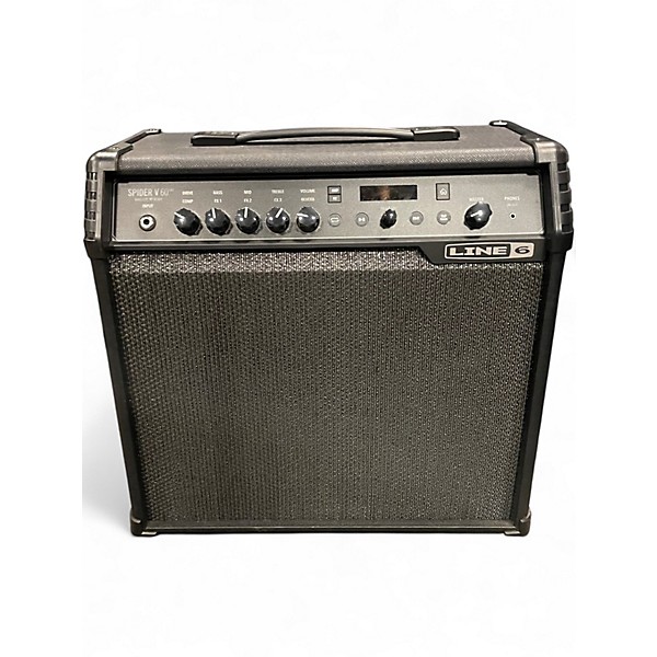 Used Line 6 Spider V 60 1x10 Guitar Combo Amp
