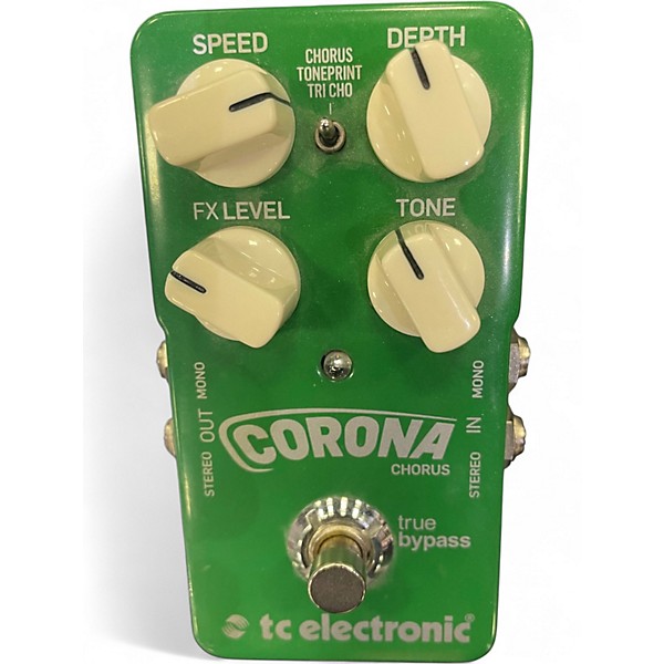 Used TC Electronic Corona Chorus Effect Pedal