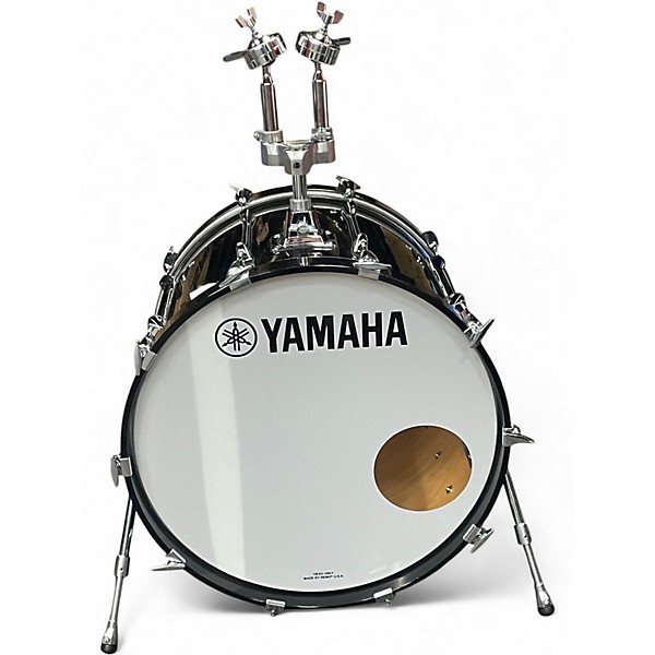 Used Yamaha 5 Piece Rock Tour Custom Black Galaxy Sparkle Drum Kit