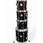 Used Yamaha 5 Piece Rock Tour Custom Black Galaxy Sparkle Drum Kit