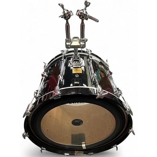 Used Yamaha 5 Piece Rock Tour Custom Black Galaxy Sparkle Drum Kit