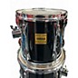 Used Yamaha 5 Piece Rock Tour Custom Black Galaxy Sparkle Drum Kit