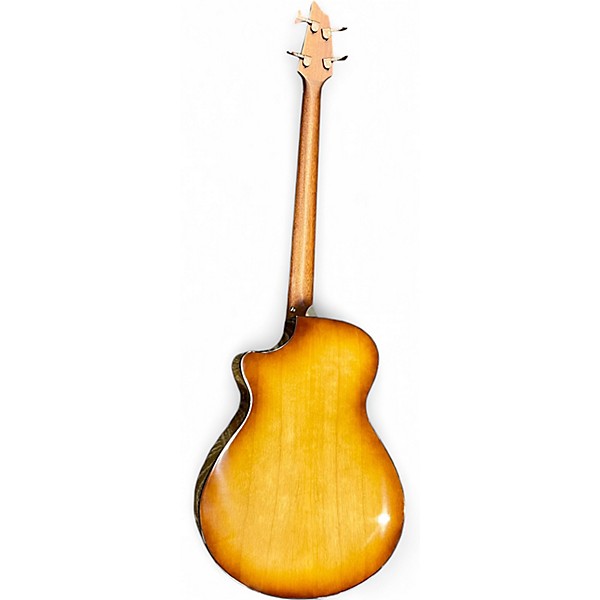 Used Breedlove Pursuit EX S Concerto CE Myrtlewood Sunburst Acoustic Bass Guitar