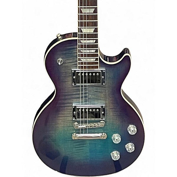 Used Gibson Les Paul Modern Ocean Blue Burst Solid Body Electric Guitar