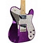 Used 2018 Fender 1972 FSR American Vintage Telecaster Custom Purple SPARKLE Solid Body Electric Guitar