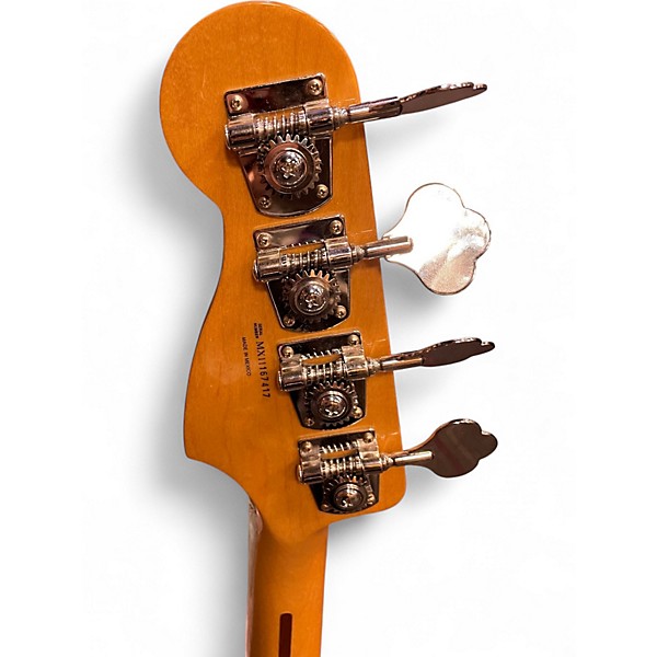 Used Fender Blacktop Precision Bass WHITE Electric Bass Guitar