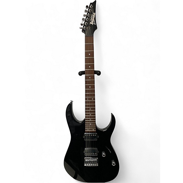 Used Ibanez  GRG121SP Black Solid Body Electric Guitar